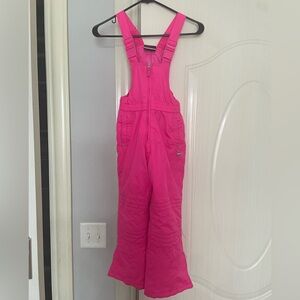 Hawke & Co Pink Snow Bib - Girls 6